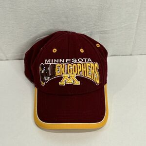 Minnesota Golden Gophers Hat Cap Mens Maroon Gold Top Of The World Wool Blend